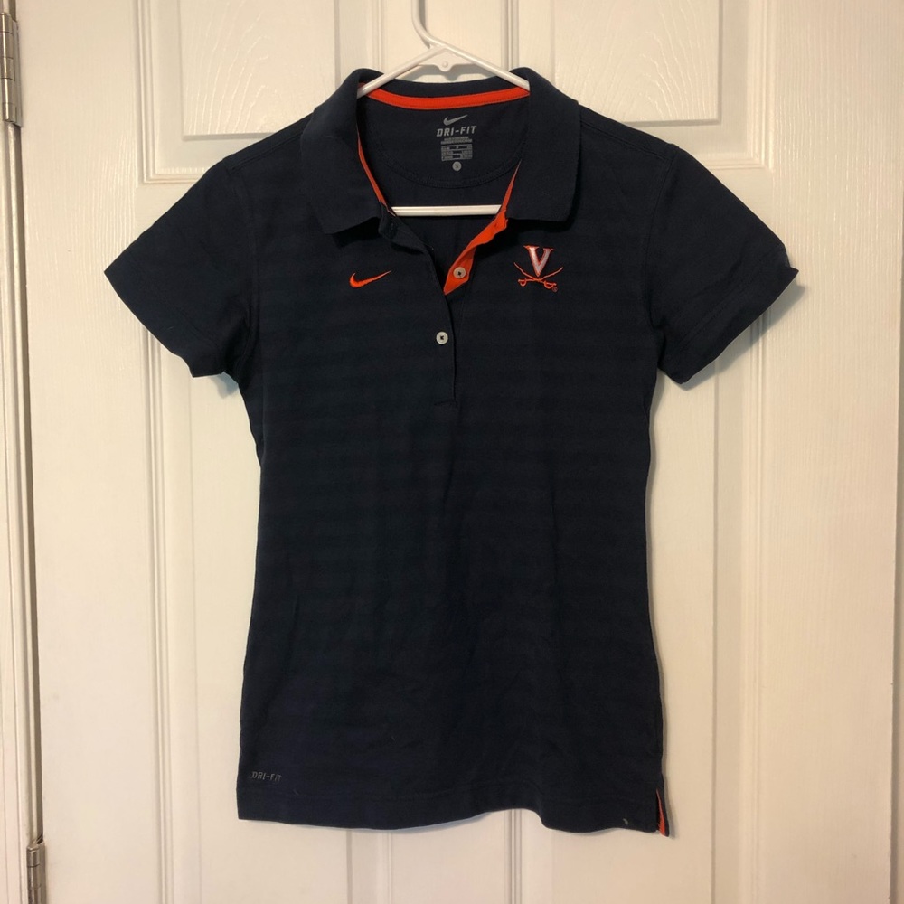 UVA Nike DryFit Polo - Virginia